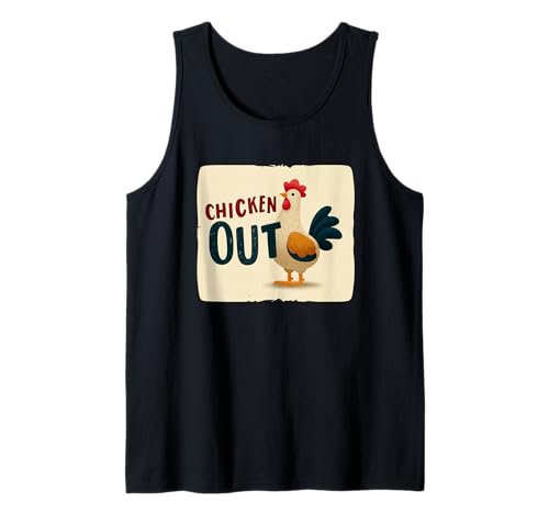 Goofy Chicken Out Emblem für Erwachsene und Kinder Tank Top Goofy Chicken Out Emblem für Erwachsene und Kinder Tank Top von Chicken Out Outfit