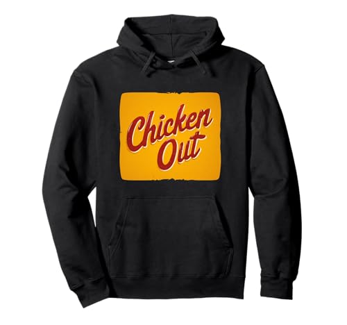 Tolles Huhn-Out-Motto für Erwachsene und Kinder Pullover Hoodie Tolles Huhn-Out-Motto für Erwachsene und Kinder Pullover Hoodie von Chicken Out Outfit