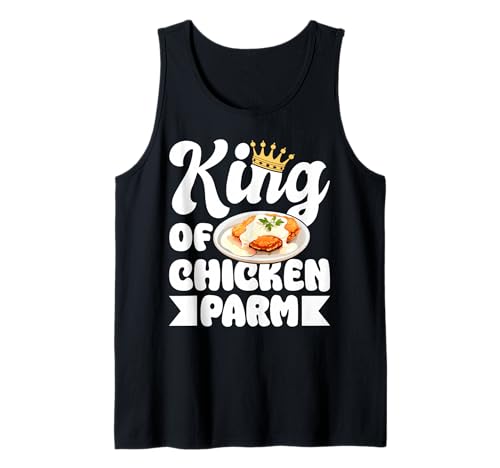 Herren King of The Chicken Parm Lover Tank Top Herren King of The Chicken Parm Lover Tank Top von Chicken Parm Liebhaber Design Idee