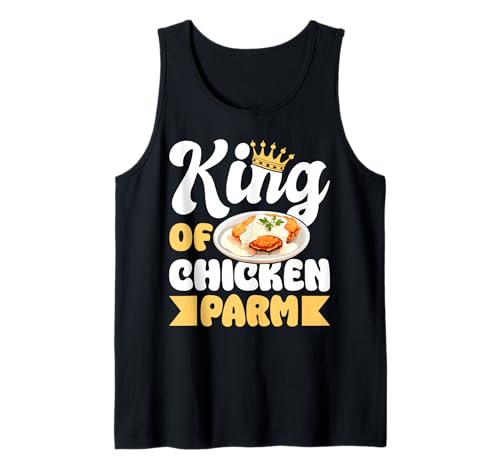 Herren King of The Chicken Parm Lover Tank Top Herren King of The Chicken Parm Lover Tank Top von Chicken Parm Liebhaber Design Idee