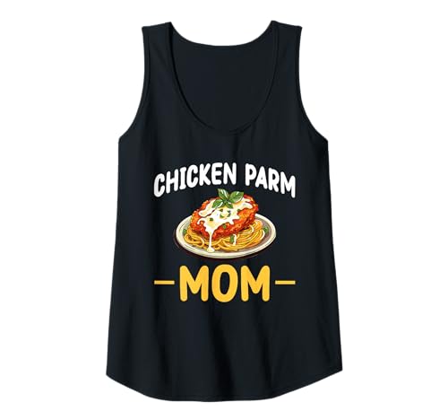 Damen Chicken Parm Mom Mothers Day Tank Top Damen Chicken Parm Mom Mothers Day Tank Top von Chicken Parm Liebhaber Designs Idee