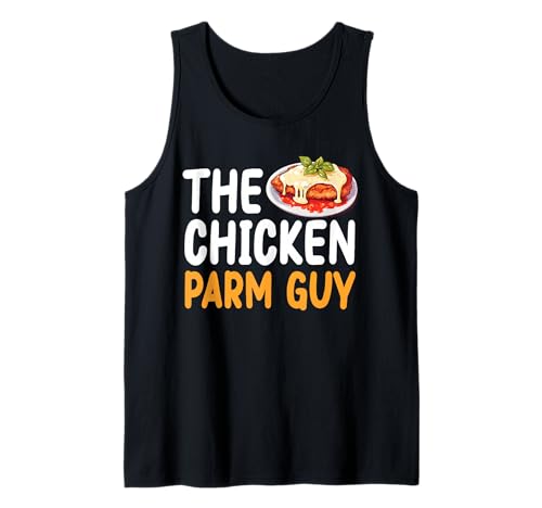 Herren The Chicken Parm Guy Tank Top Herren The Chicken Parm Guy Tank Top von Chicken Parm Liebhaber Designs Idee