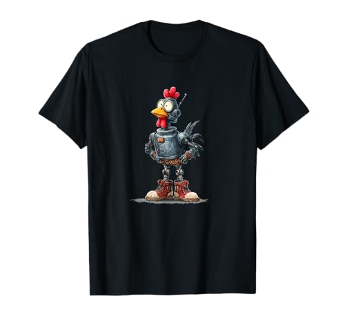 Cool aussehendes Huhn als Roboter Kostüm für Jungen und Mädchen T-Shirt Cool aussehendes Huhn als Roboter Kostüm für Jungen und Mädchen T-Shirt von Chicken Robot Outfit