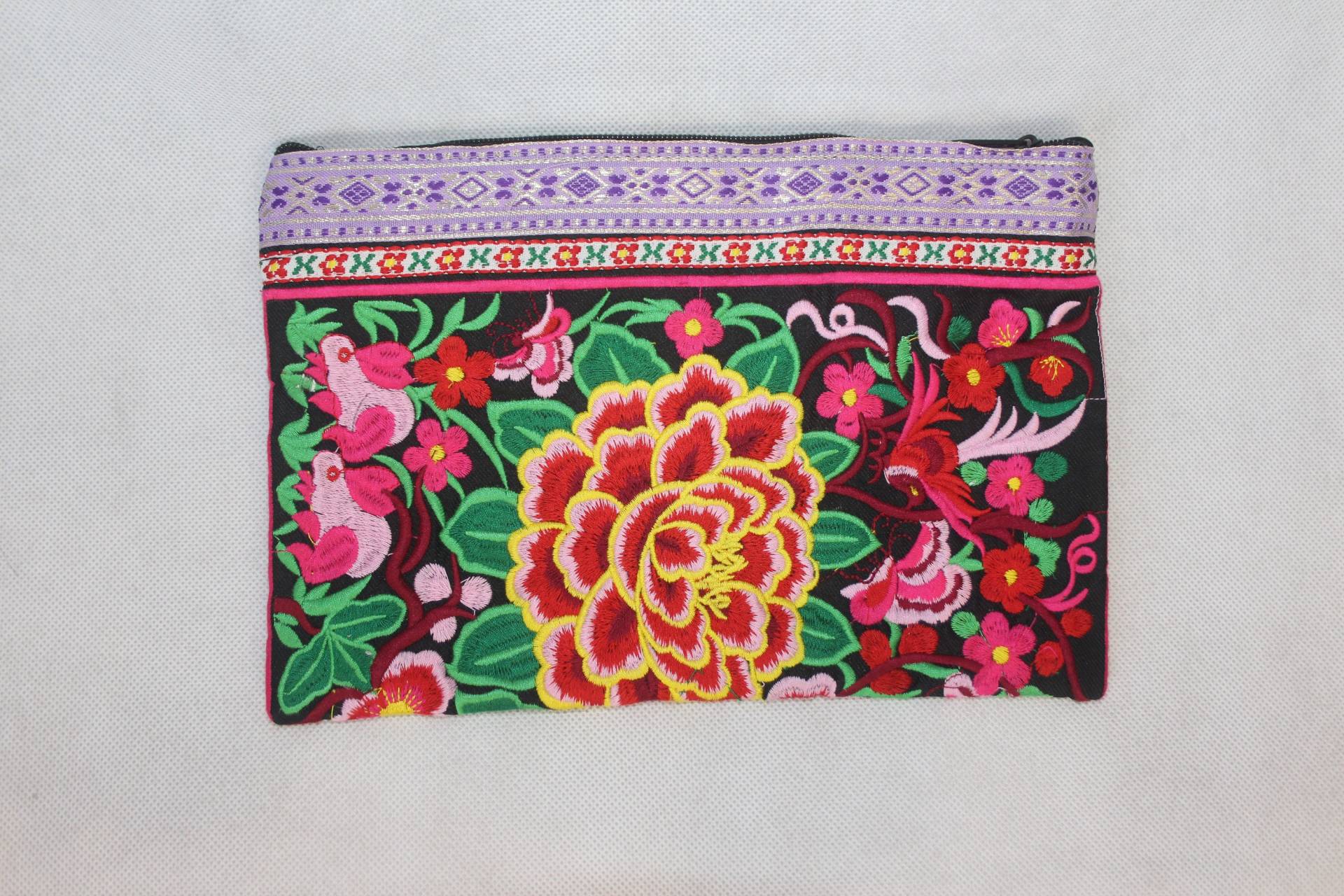 Wristlet Bestickt Kupplung Zip Beutel Wristlet Bestickt Kupplung Zip Beutel von ChickenHeads