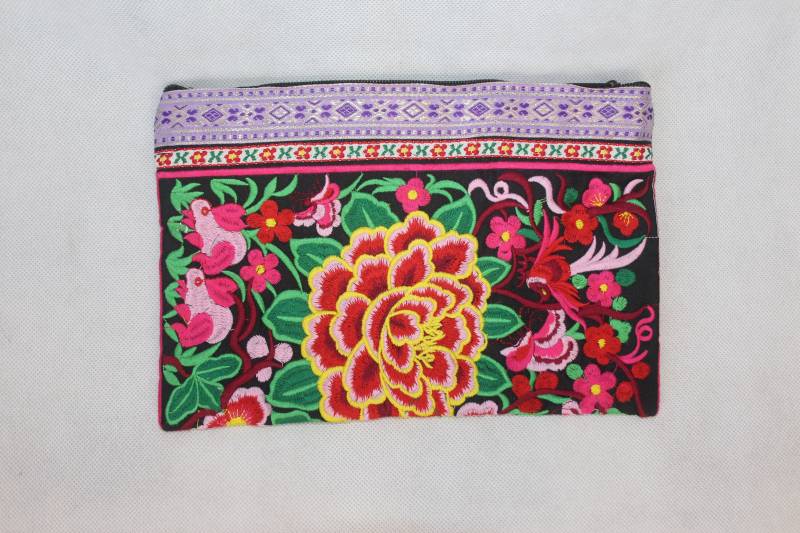 Wristlet Bestickt Kupplung Zip Beutel Wristlet Bestickt Kupplung Zip Beutel von ChickenHeads