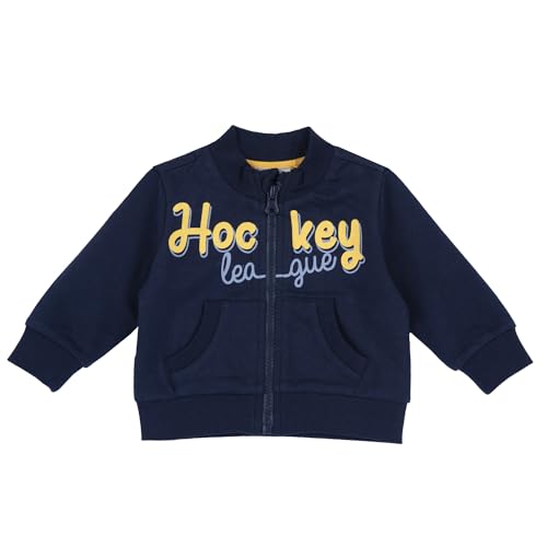 Chicco, Kinder Sweatjacke, Mit Reißverschluss, Bequem Und Modisch, Aus Weichem Stoff, Maschinenwaschbar, Kinderbekleidung 0-24 Monate von Chicco