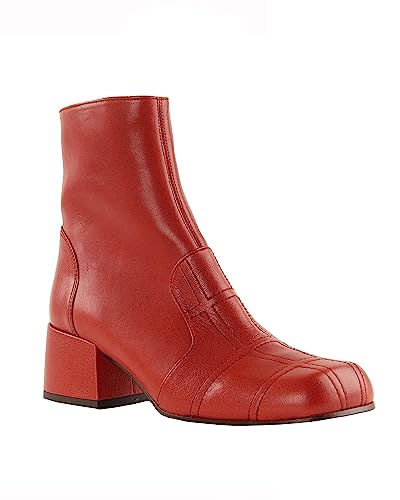 Chie Mihara Damen BELEN38 Fashion Boot, Red, Brown, 38 EU von Chie Mihara