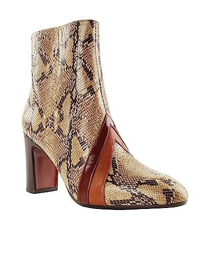 Chie Mihara Damen ELIYA38 Fashion Boot, Sand, Brown, Burgundy, 38 EU von Chie Mihara