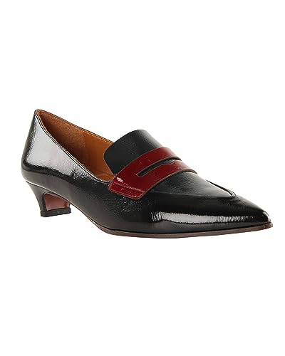 Chie Mihara Damen JOITA36 Driving Style Loafer, Black, Blue, red, 36 EU von Chie Mihara