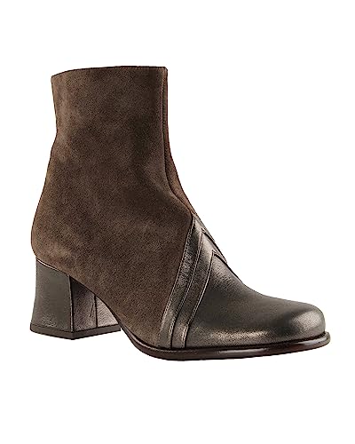 Chie Mihara Damen MISAKI39,5 Fashion Boot, Brown, Grey, 39.5 EU von Chie Mihara