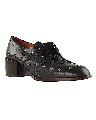 Chie Mihara Damen QUEDIA38 Oxford, Black, 38 EU von Chie Mihara