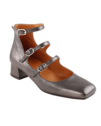 Chie Mihara Damen REBEL41 PLO Mary Jane Flat, Plomo, 37 EU von Chie Mihara