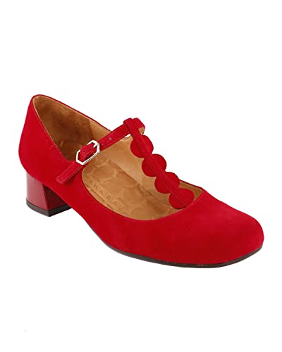 Chie Mihara Damen RYMI Roj Loafer Flat, Rojo, 36 EU von Chie Mihara