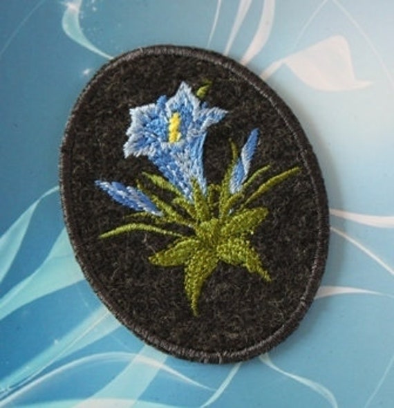 Aufnäher Enzian A-119 von ChiemgauFlair