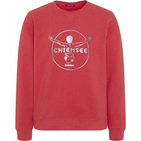 CHIEMSEE Sweatshirt Unisex mit großem Rückenprint - GOTS zertifiziert von Chiemsee