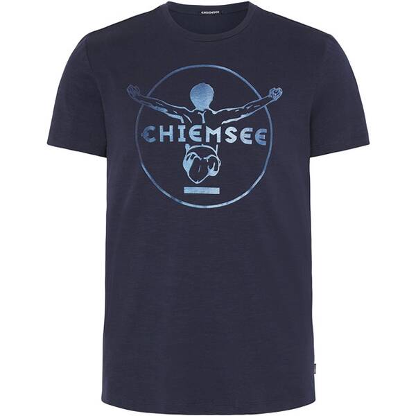 CHIEMSEE T-Shirt mit changierendem CHIEMSEE Printrint - GOTS zertifiziert von Chiemsee