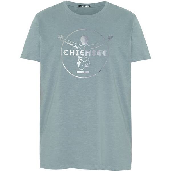 CHIEMSEE T-Shirt mit changierendem CHIEMSEE Printrint - GOTS zertifiziert von Chiemsee