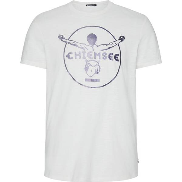 CHIEMSEE T-Shirt mit changierendem CHIEMSEE Printrint - GOTS zertifiziert von Chiemsee