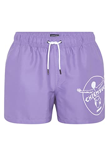 CHIEMSEE Badeshorts mit Label-Symbol und Taschen von CHIEMSEE