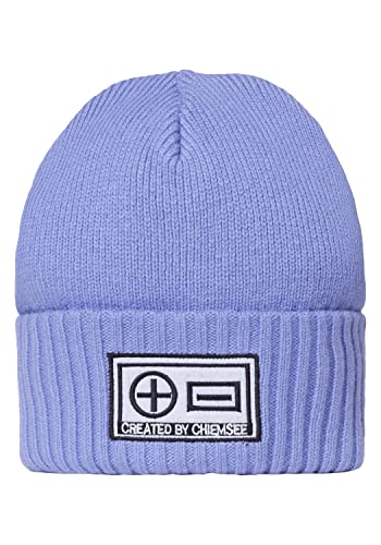 CHIEMSEE Beanie mit PLUS-MINUS-Patch von CHIEMSEE