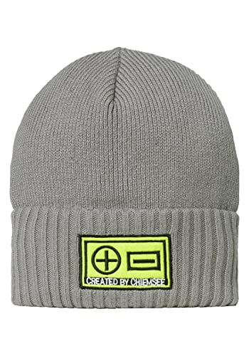 CHIEMSEE Beanie mit PLUS-MINUS-Patch von CHIEMSEE