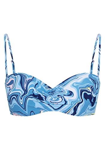 Chiemsee Bikini-Oberteil im gemusterten Bandeau-Design von Chiemsee