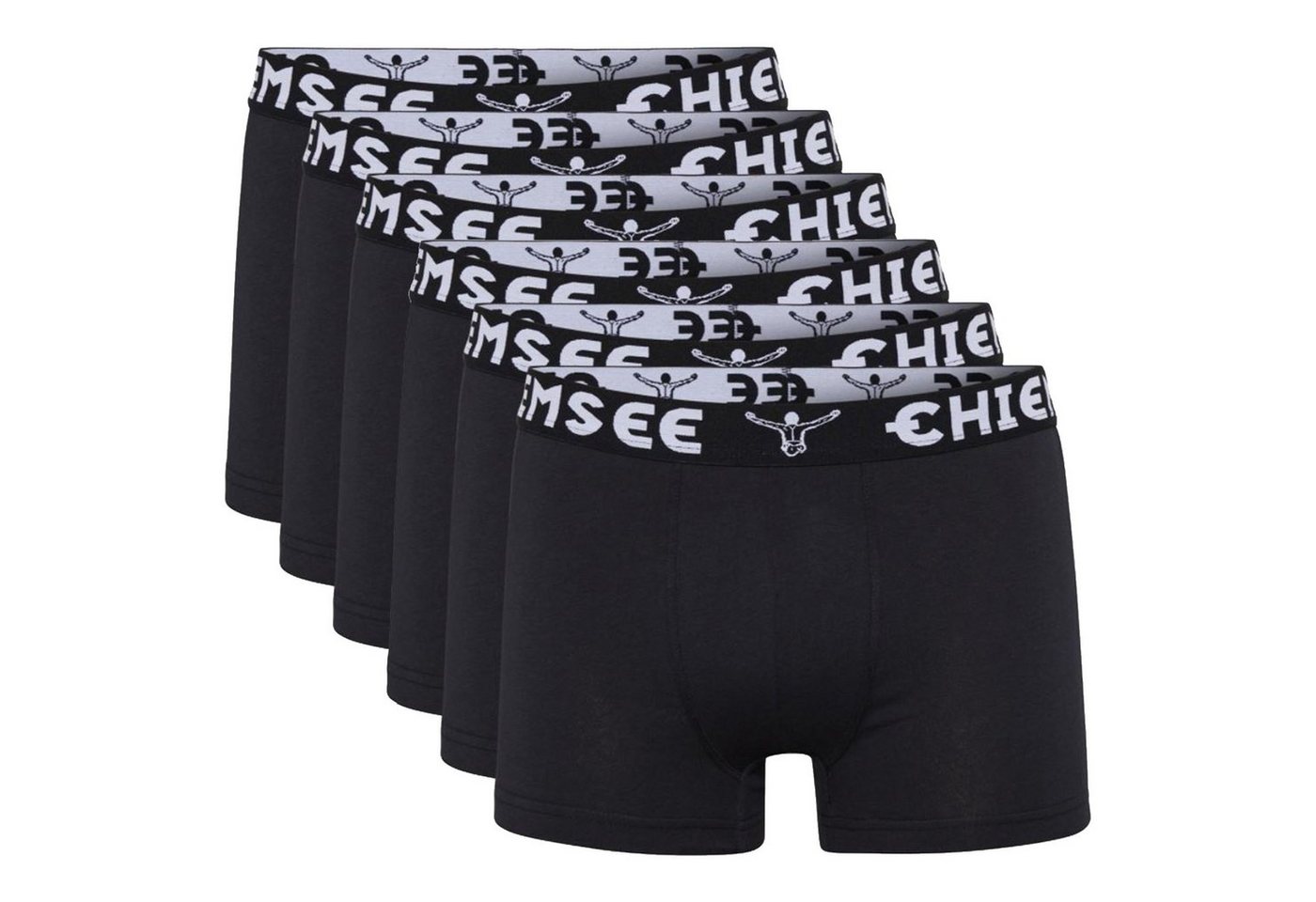 Chiemsee Boxer Herren Boxershorts, 6er Pack - Shorts, Logobund von Chiemsee