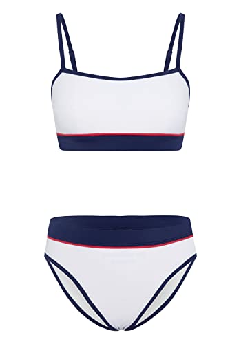 Chiemsee Bikini im Bustier-Design mit Streifen von Chiemsee