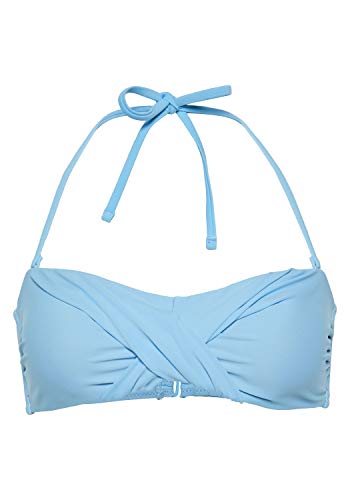 Chiemsee Damen Bikinioberteil unifarben Bikini, Crystal Seas, 36 von Chiemsee