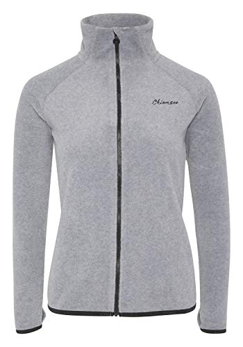 Chiemsee Damen Sweatjacke Woman Sweatshirt, Neutr. Grey, XS Chiemsee Damen Sweatjacke Woman Sweatshirt, Neutr. Grey, XS von Chiemsee
