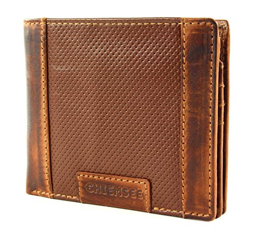 Chiemsee Geldbörse BIRMA Echt Leder Cognac Herren - 020290 von Chiemsee