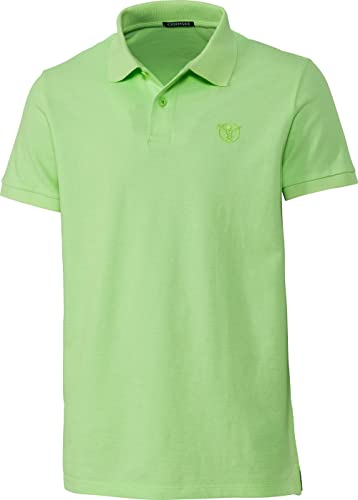 Chiemsee Herren Poloshirt, 100% Baumwolle, bequemes Poloshirt/T-Shirt mit lässigem Kragen, leichte Herrenoberbekleidung, atmungsaktiv & luftdurchlässig, Hellgrün, Gr. XL von Chiemsee