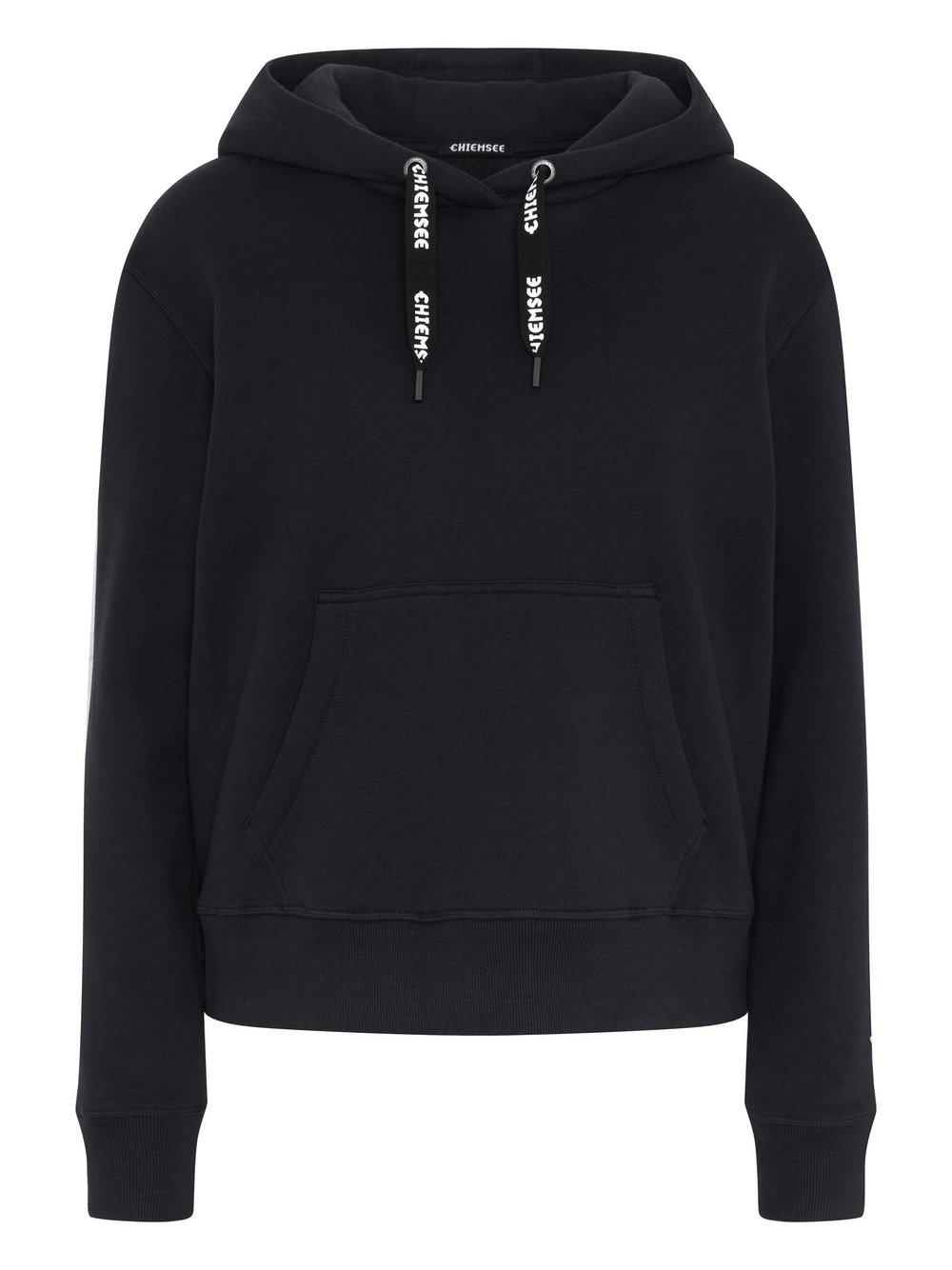 Chiemsee Hoodie Damen Baumwolle, schwarz von Chiemsee