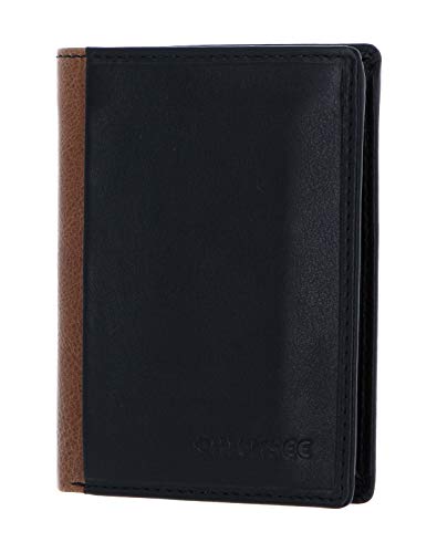 Chiemsee Houston RFID Wallet with Flap Black/Cognac von Chiemsee