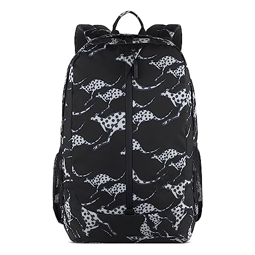 Chiemsee Jump N Fly Rucksack groß für Damen und Herren - 15" Laptop-Daypack in schwarz von Chiemsee