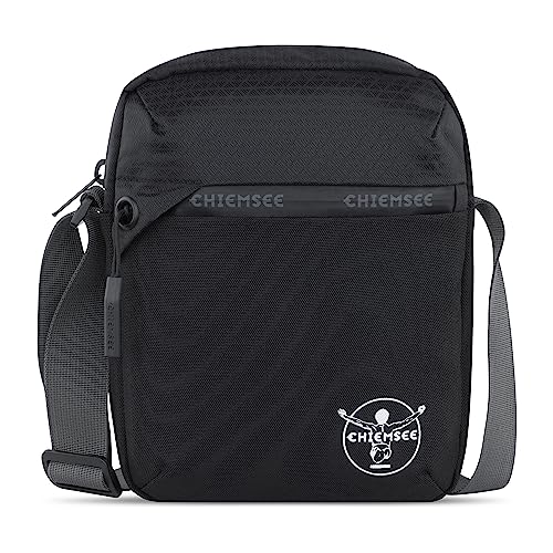 Chiemsee Jumper Schultertasche “Move” - Umhängetasche aus recyceltem PET in schwarz von Chiemsee