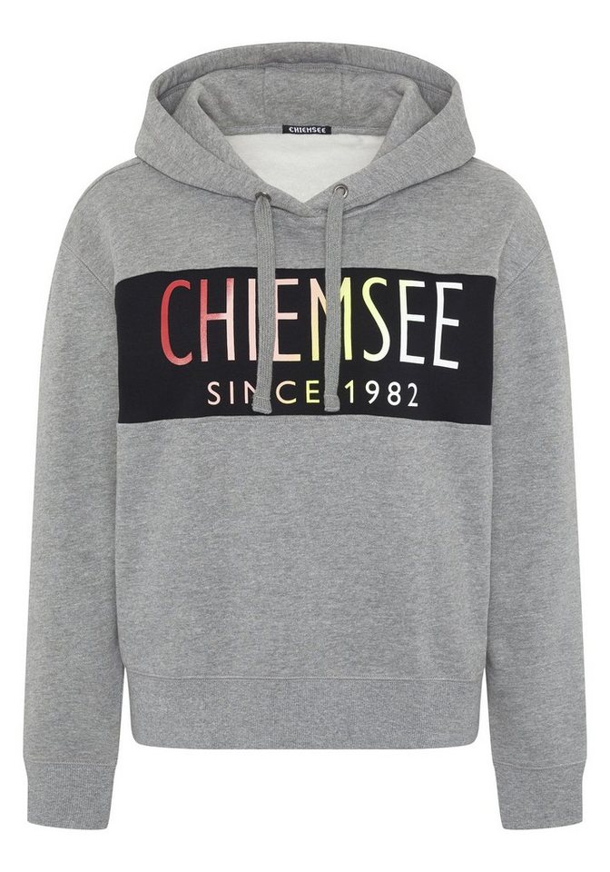 Chiemsee Kapuzensweatjacke Hoodie im modernen Label-Design 1 von Chiemsee