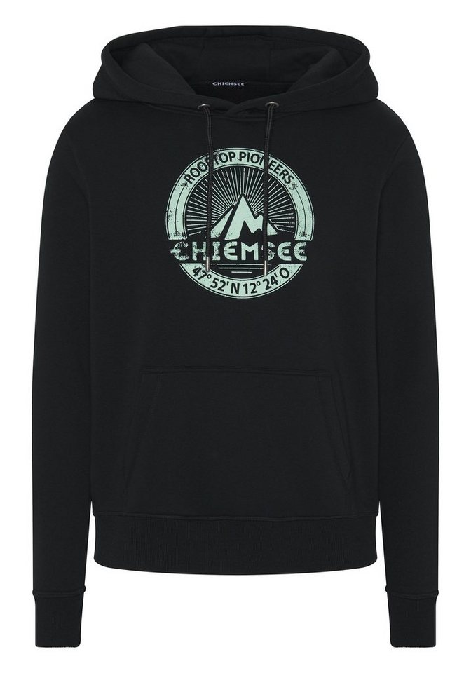 Chiemsee Kapuzensweatshirt Hoodie mit Label-Mountain-Motiv 1 von Chiemsee