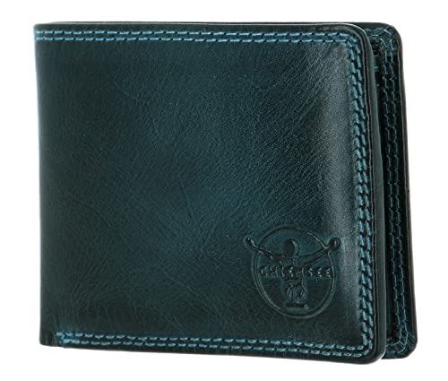 Chiemsee Leather Wallet Petrol von Chiemsee