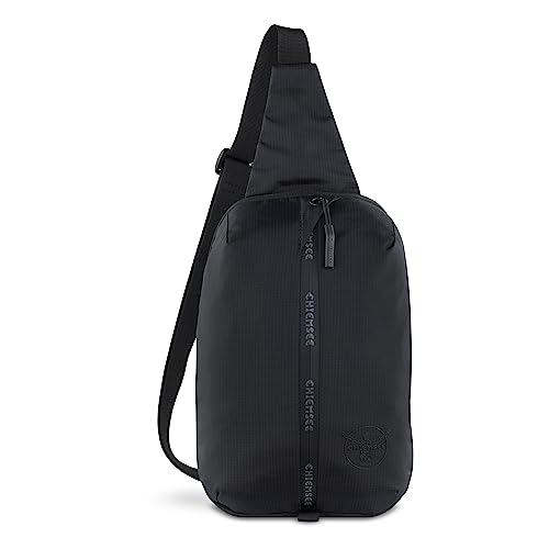 Chiemsee Light N Base Crossbody Brusttasche für Männer und Frauen, schwarz von Chiemsee