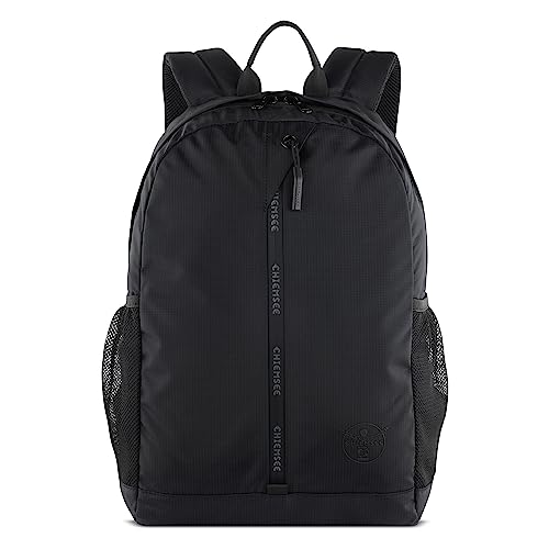 Chiemsee Light N Base Rucksack klein für Damen und Herren - 13 Zoll Laptopfach, schwarz von Chiemsee