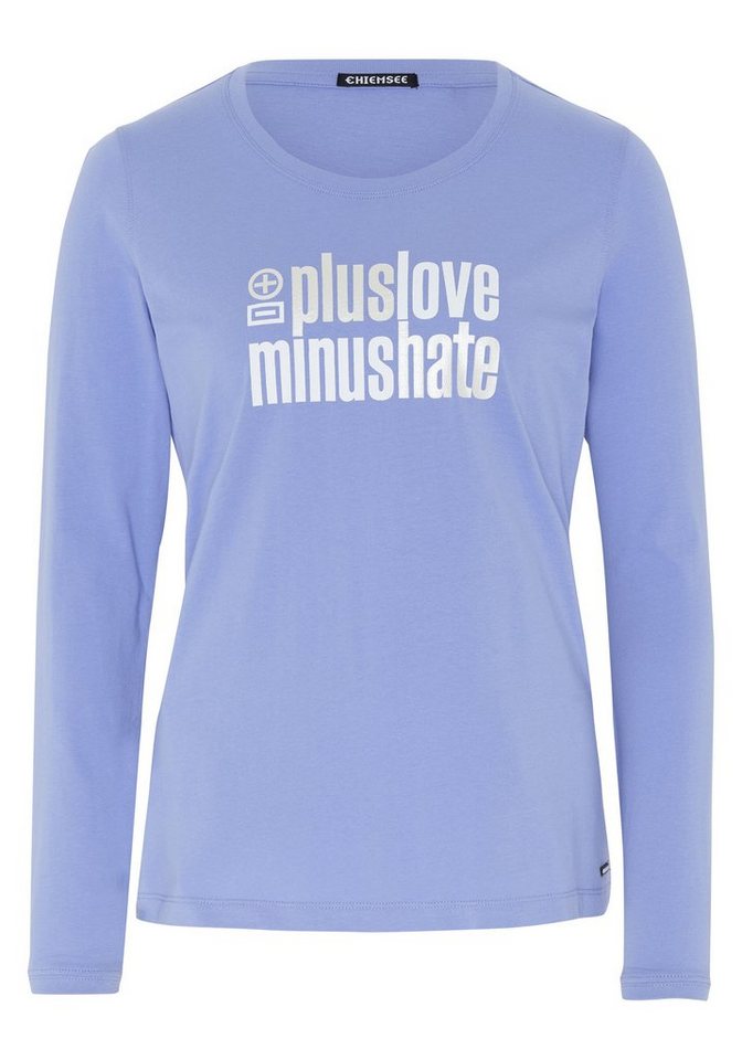 Chiemsee Longsleeve Longsleeve mit gedrucktem Schriftzug 1 Chiemsee Longsleeve Longsleeve mit gedrucktem Schriftzug 1 von Chiemsee