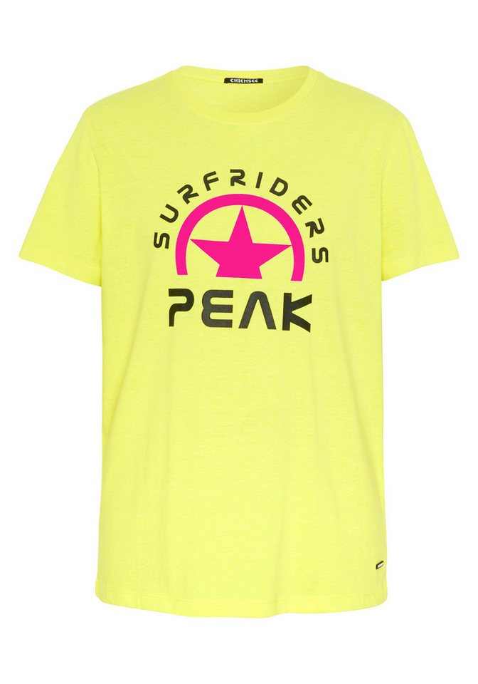 Chiemsee Print-Shirt T-Shirt im label-typischem Schriftzug-Design 1 von Chiemsee