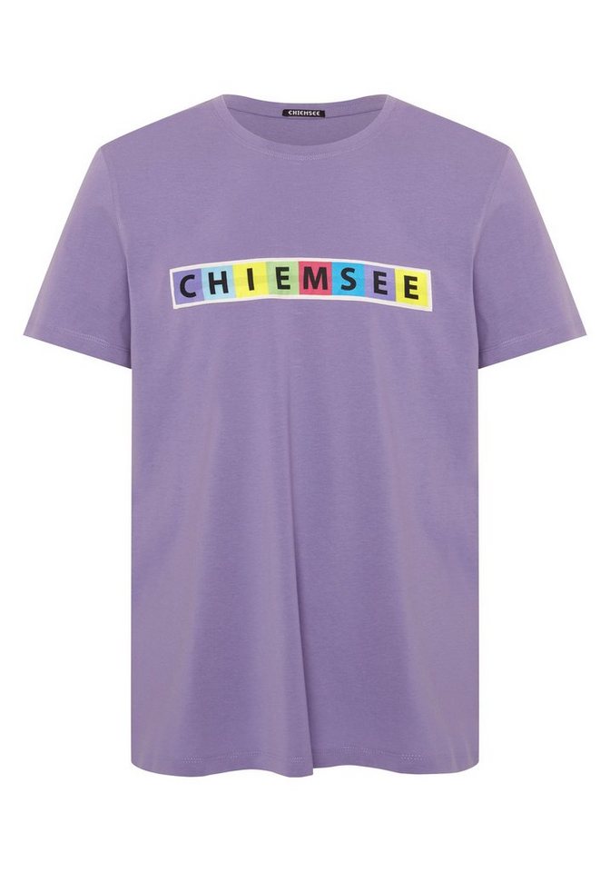 Chiemsee Print-Shirt T-Shirt mit Multicolour-Logo von Chiemsee