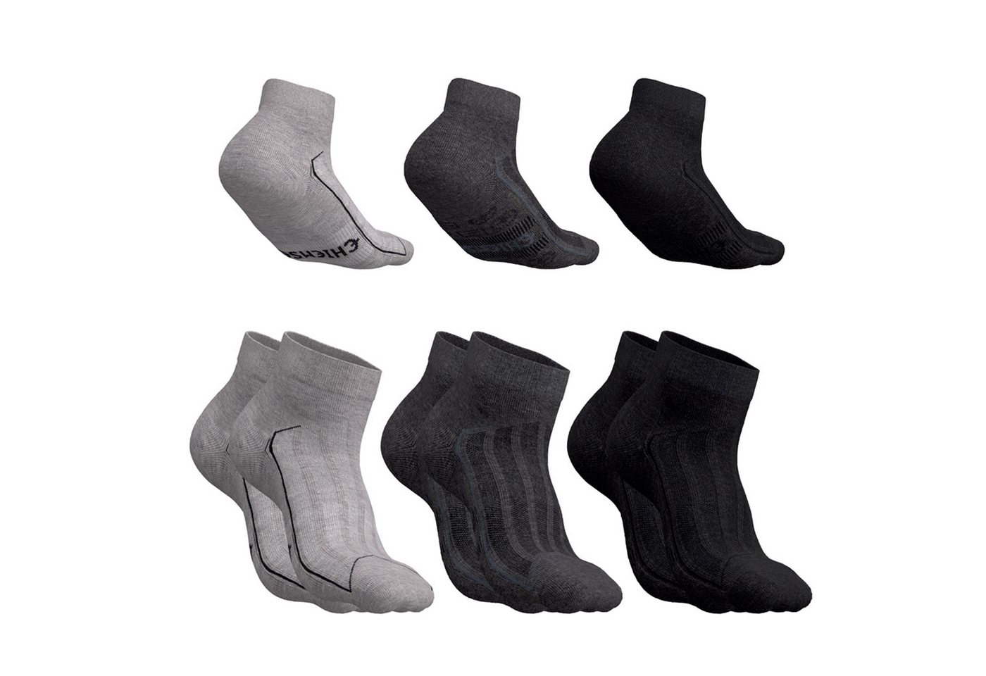 Chiemsee Socken Breeze Unisex Quartersocken (9-Paar) von Chiemsee