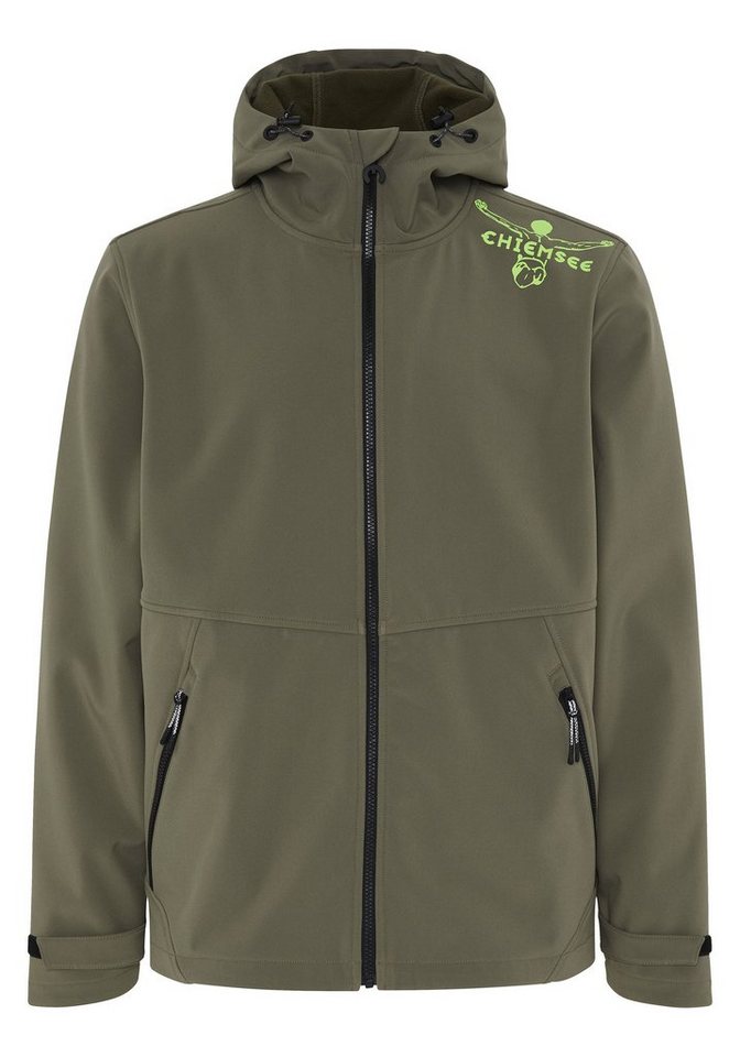 Chiemsee Softshelljacke Softshell-Jacke mit Logo-Print 1 von Chiemsee