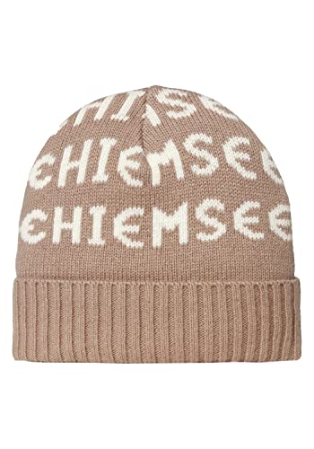 CHIEMSEE Strickmütze mit Logo-Muster von CHIEMSEE