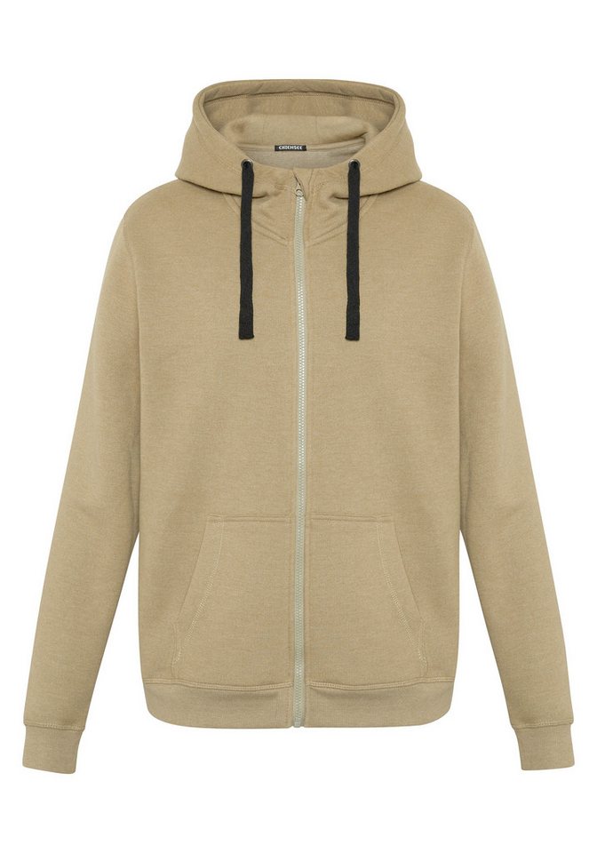 Chiemsee Sweatjacke Sweatjacke mit Kapuze und Label-Symbol am Ärmel 1 von Chiemsee