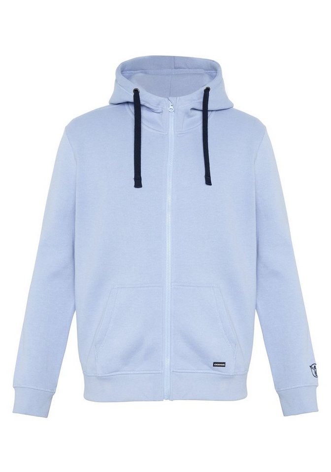 Chiemsee Sweatjacke Sweatjacke mit Kapuze und Label-Symbol am Ärmel 1 Chiemsee Sweatjacke Sweatjacke mit Kapuze und Label-Symbol am Ärmel 1 von Chiemsee