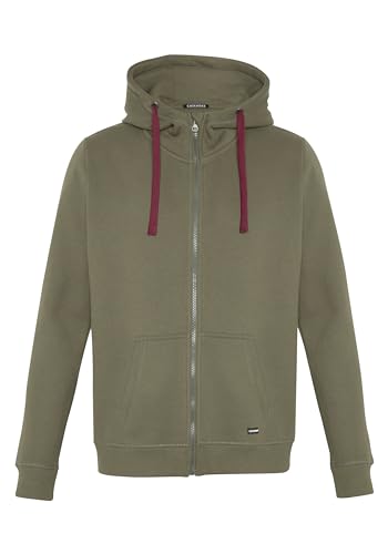 Chiemsee Sweatjacke mit Kapuze und Label-Symbol am Ärmel von Chiemsee